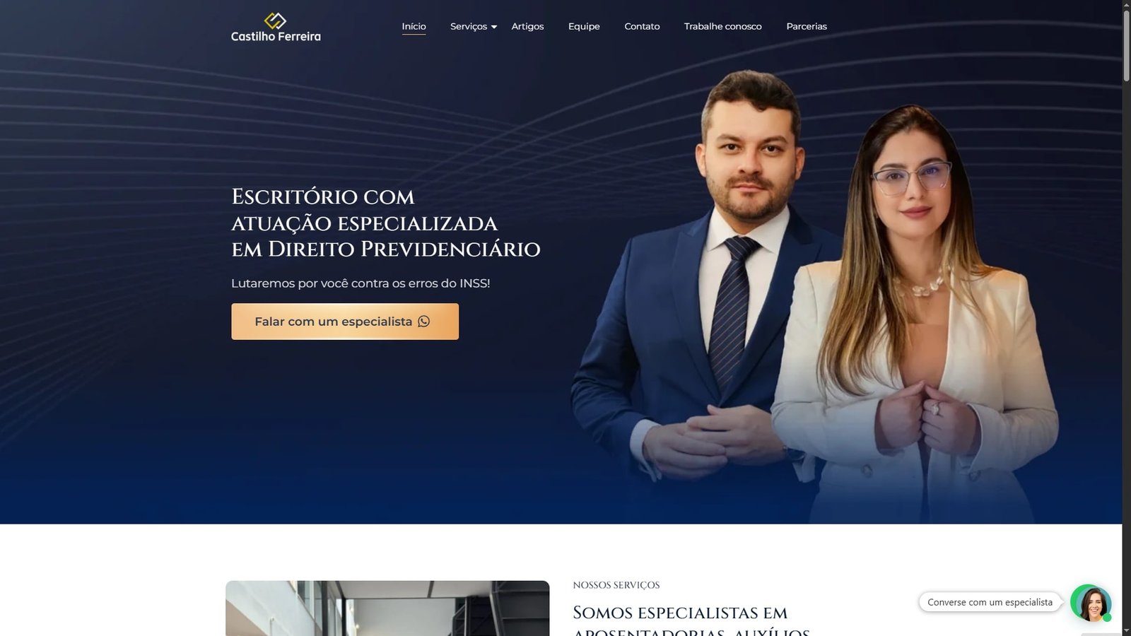 página Castilho Ferreira